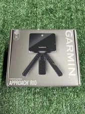 Garmin Approach R10 Golf Launch Monitor Simulator with Tripod Stand - Black