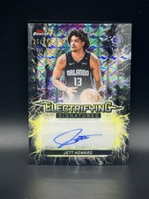 Jett Howard 2025-26 Topps Finest Electrifying Signatures Black Auto /25 #ESG-JA