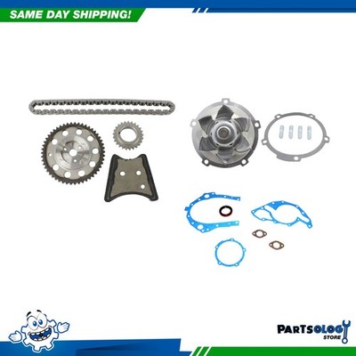 DNJ TK3121AWP Timing Chain Kit with Water Pump For 08-09 Chevrolet 3.4L V6 OHV 