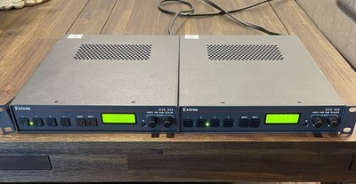 Lot of 2 Extron DVS 304 Video and RGB Scaler