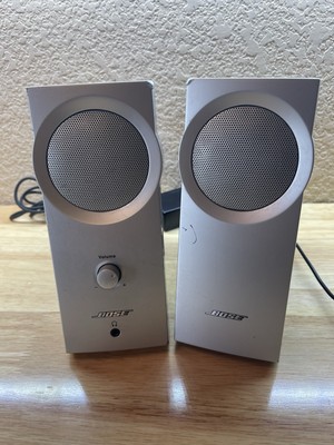 Bose Companion 2 Computer Speakers Silver Multi Media (w/AC Adapter)