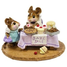 Wee Forest Folk M-220 Mousey's Bake Sale, Lavender Special, Only 225 Made