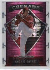 2022 Panini Chronicles Crusade Pink Pulsar Prizm Shohei Ohtani #5 12w7