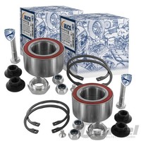 2X Vaico RADLAGER-SATZ Vorne Hinten Beidseitig Passend FÜR Seat Cordoba Ibiza