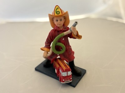 Vanmark  Red Hats of Courage  Firefighter 6th BD Rare limited edition, #1 of  58
