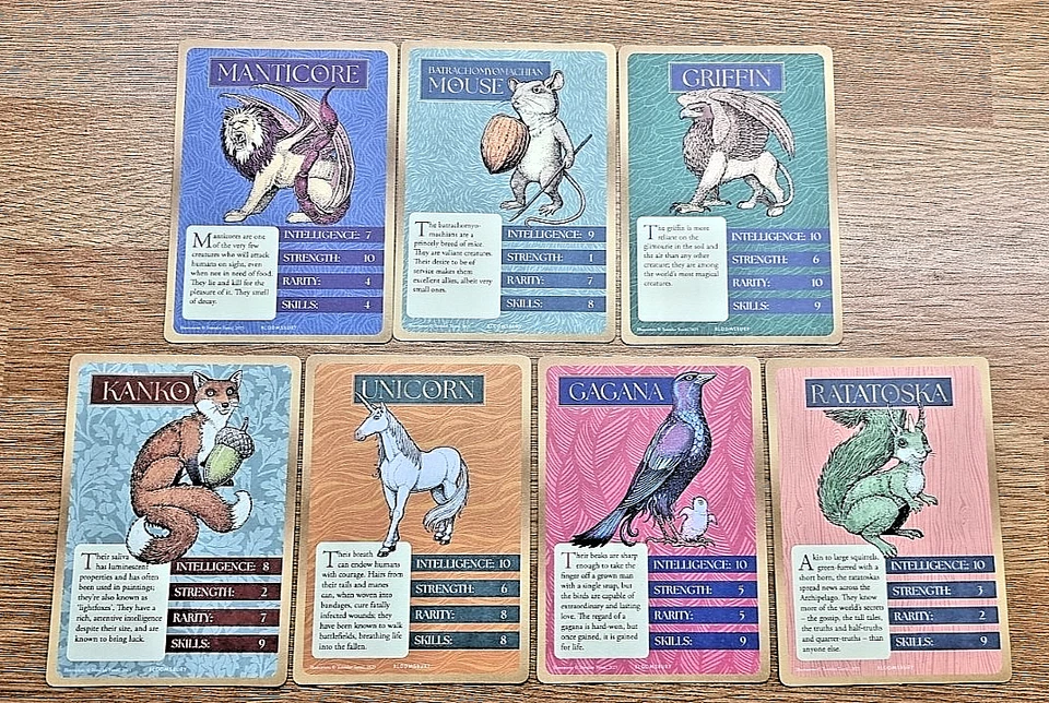 EXTREMELY RARE UK Impossible Creatures Trading Cards Set Katherine Rundell - Image 3 of 3