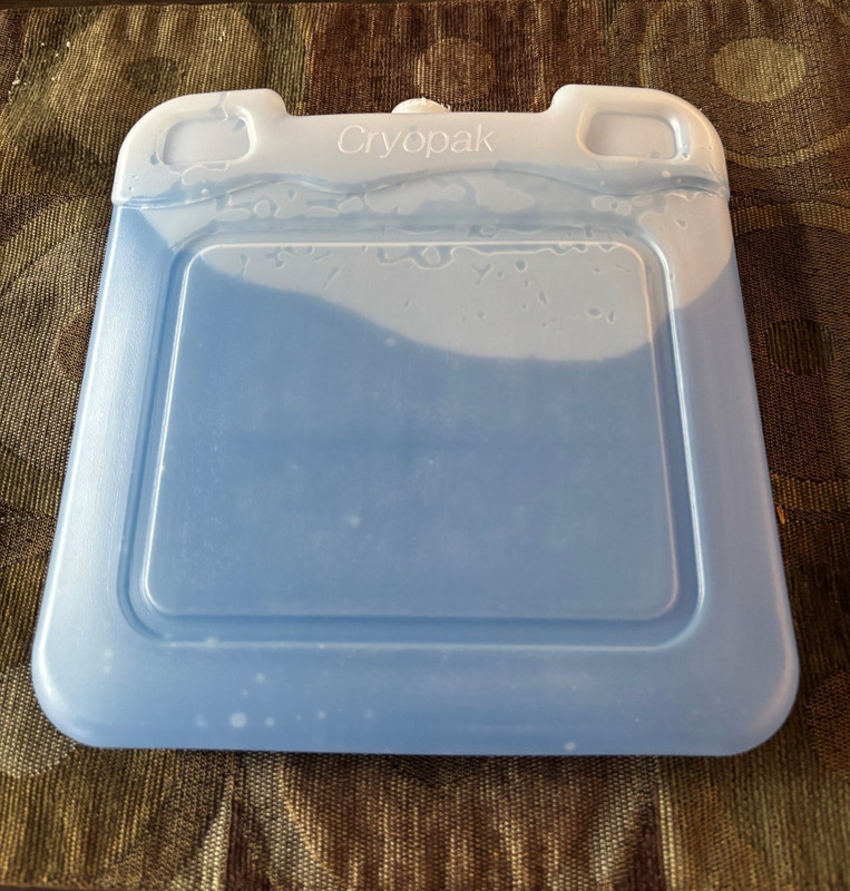 Cryopak Large 8x8x1.75" Ice Pack Cooler Reusable Quick Freeze