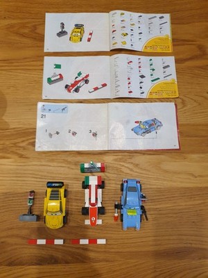 3x LEGO  Disney Pixar Cars 9481  9480 9478 mit Bauanleitung  und Zubehörteile