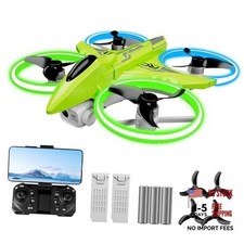 Drone with 1080P Camera for Kids,8.5"Remote Control Quadcopter with multicolor