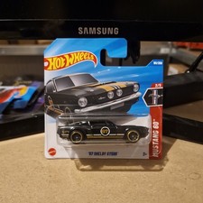 Hot Wheels '67 Shelby GT500 Black/Gold New 2025 1:64 Diecast Mustang 60