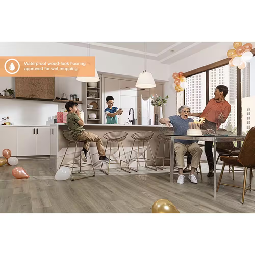 XP+ Stone Haven Oak 10 Mm T X 7.4 In. W Waterproof Laminate Wood Flooring (24.5 - Picture 5 of 12