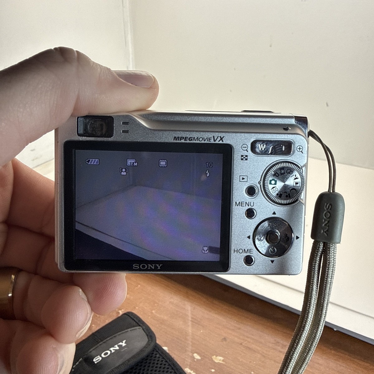 Sony Cyber-shot DSC-W80 7.2MP Digital Camera - Silver for sale