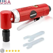 1/4” Right Angle Die Grinder 20000RPM 4 CFM Consumption Rear Exhaust Pistol Grip