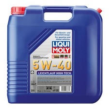 20L LIQUI MOLY LEICHTLAUF HIGH TECH 5W-40 MOTOR�L passend f�r BMW LONGLIFE-01