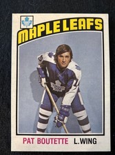 1976/77 OPC # 367 PAT BOUTETTE EXMT/NM DD 8432