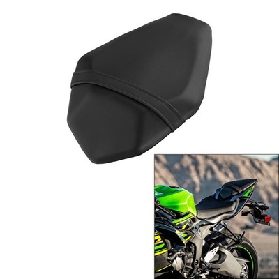 Black Rear Passenger Pillion Seat Fit For KAWASAKI NINJA ZX6R