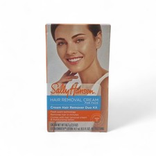 New Sally Hansen Hair Removal Cream For Face Duo Kit 0.5 Fl Oz
