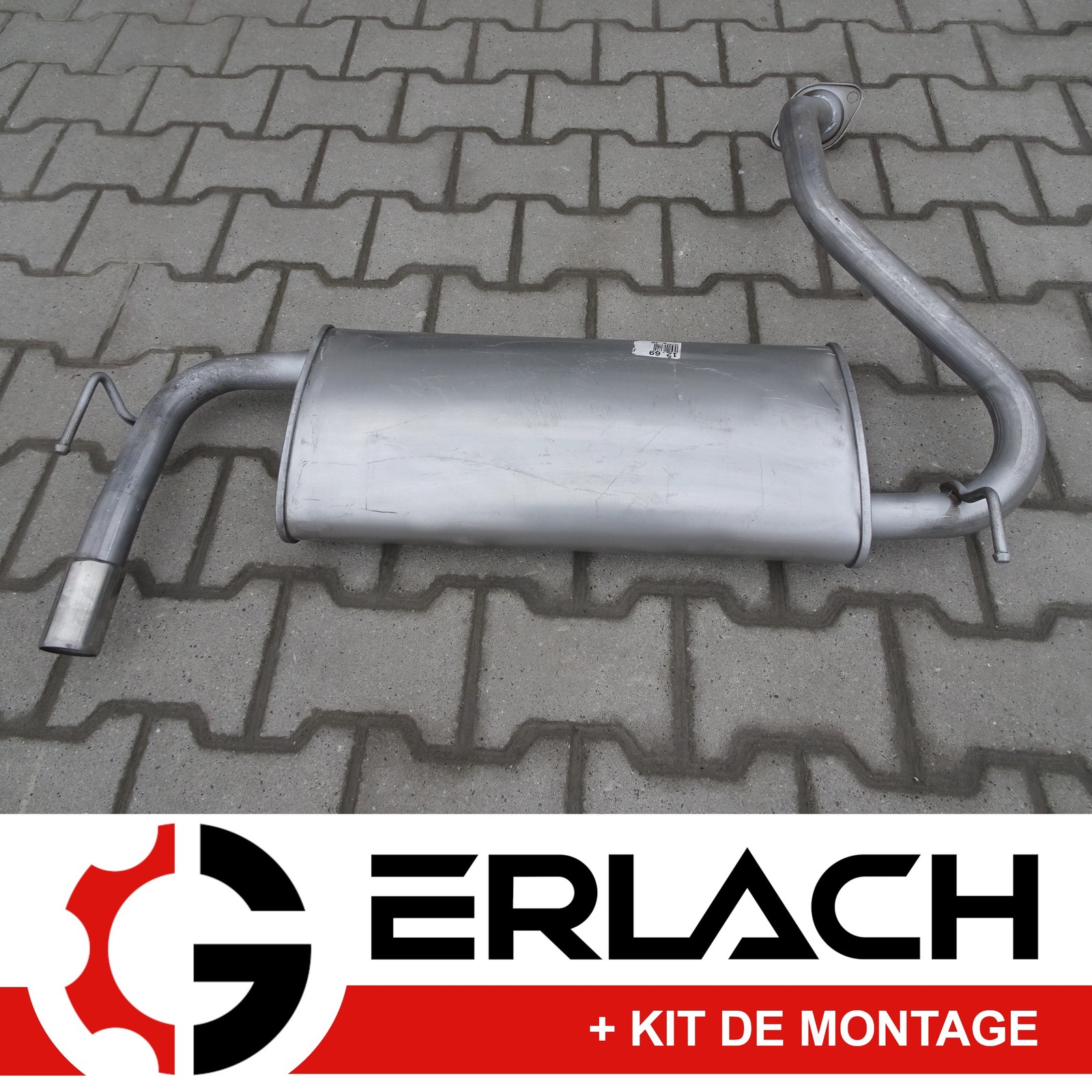 Silencieux arriere pour Mazda 323 F C V 1.8 16V 913 pour restauration ligne