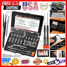 Magnetic Eyeglass Repair Tool Kit, Eye Glasses Repairing Screwdriver Set with...