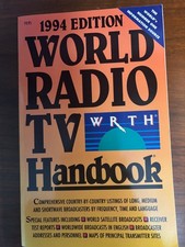 1994 World Radio Handbook (WRTH) (WRTVH) Shortwave Medium Wave - VG Condition