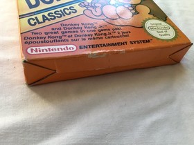 Donkey Kong Classics Nintendo NES FAH FRA complete CIB
