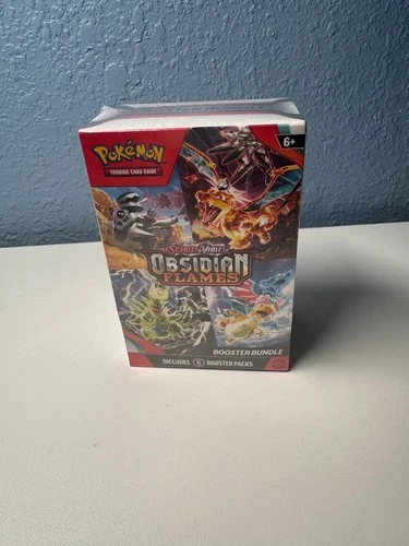 Pokemon TCG Scarlet & Violet Obsidian Flames Booster Bundle Factory Sealed