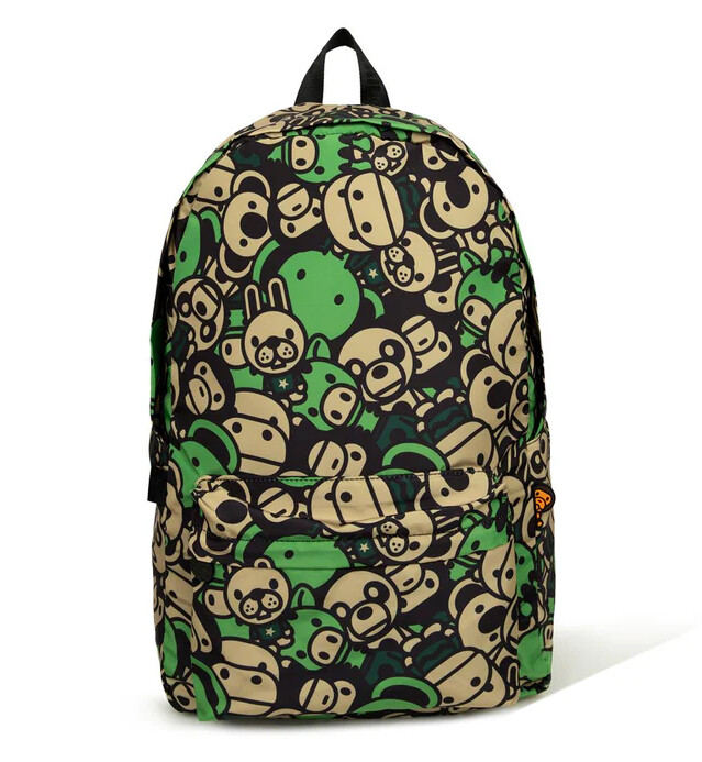A BATHNIG APE BABY MILO STORE ALL FRIENDS LARGE BACKPACK