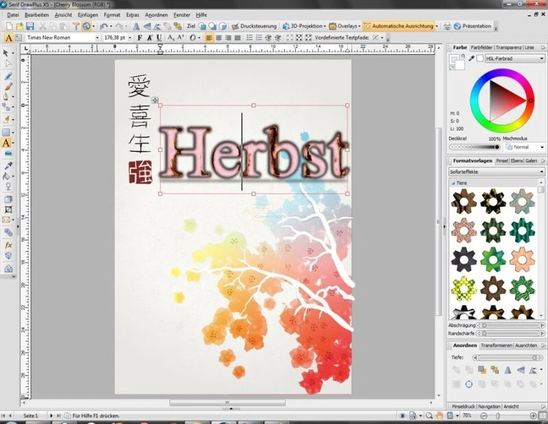 DrawPlus X5 Vollversion MiniBox (+CD) [Serif] Windows XP/Vista/7/8 (NEU/OVP) - Bild 2 von 4