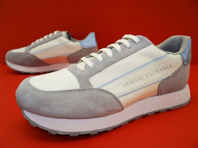 Armani Exchange Sneaker Turnschuhe Laufschuhe Herren Schuhe Gr.42 Off White