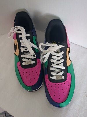 Nike Air Force 1 DB2576-001 Sneakers Badges Multi-Colored, Hook&Loop Teen/Unisex
