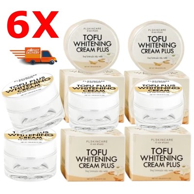 6X Tofu Brightening Day Cream Facial Skin Care Moisture Acne Dark Spots Beauty 1