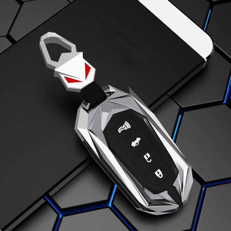 Zinc Alloy Car Key Fob Case Cover For Hyundai Sonata For Kia Sorento Sportage Foto 4 de 4