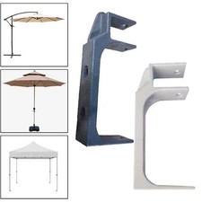 2 Pieces Retractable Awning Wall Mounting Brackets Easy Installation Awning