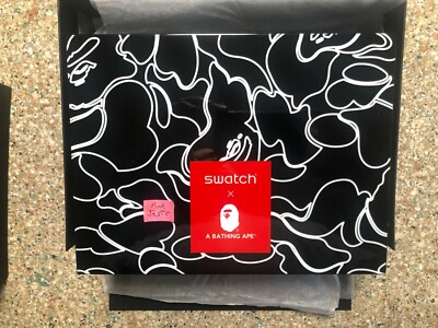 NEW 2020 SWATCH X BAPE TOKYO BIG BOLD Bathing Ape BOX SET xxx/183