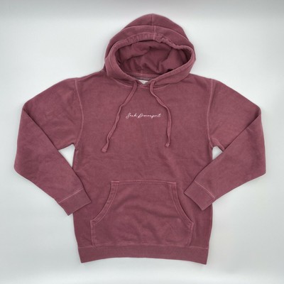 pink seek discomfort hoodie