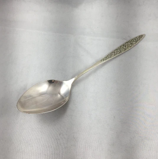 Spanish Lace by Wallace Sterling Table Serving Spoon