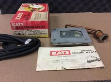 NOS NEW KAT'S DIESEL ENGINE HEATER CM-3 120V 1500 WATTS