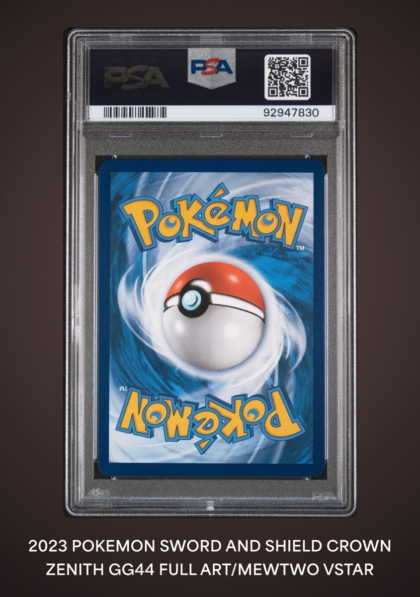 Mewtwo VSTAR GG44/GG70 Crown Zenith: Galarian Gallery Holo PSA 10