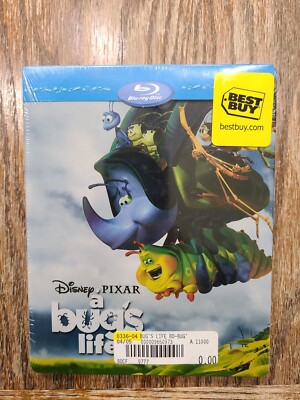 Bug's Life, A (Blu-ray Disc, 2009; Best Buy Steelbook) NEW Rare & OOP