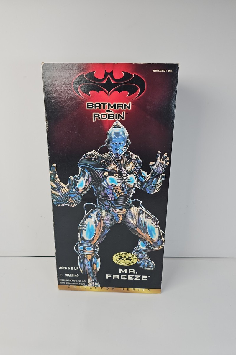 【希少】バットマン・ロビン MR. FREEZE フィギュア 1997 Kenner Batman & Robin Collector Series Poseable Mr