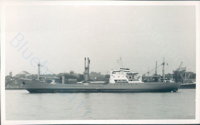 Russian MV Jose dias off tilbury 1973 ship photo