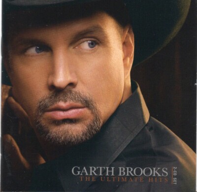 The Ultimate Hits Garth Brooks (CD, 2016, 2 Disc Set, Pearl) [NEW] Hype Sticker