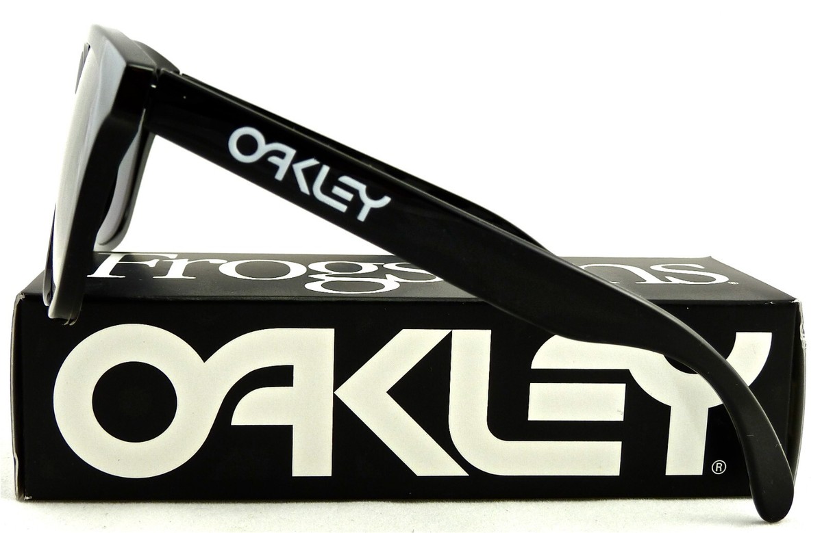 NEW Oakley Frogskins Black l Grey 24-306 | eBay