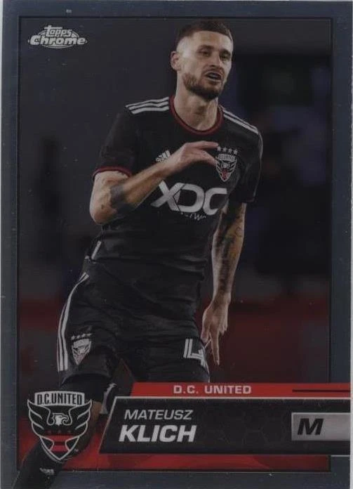 2023 Topps Chrome MLS Mateusz Klich #129