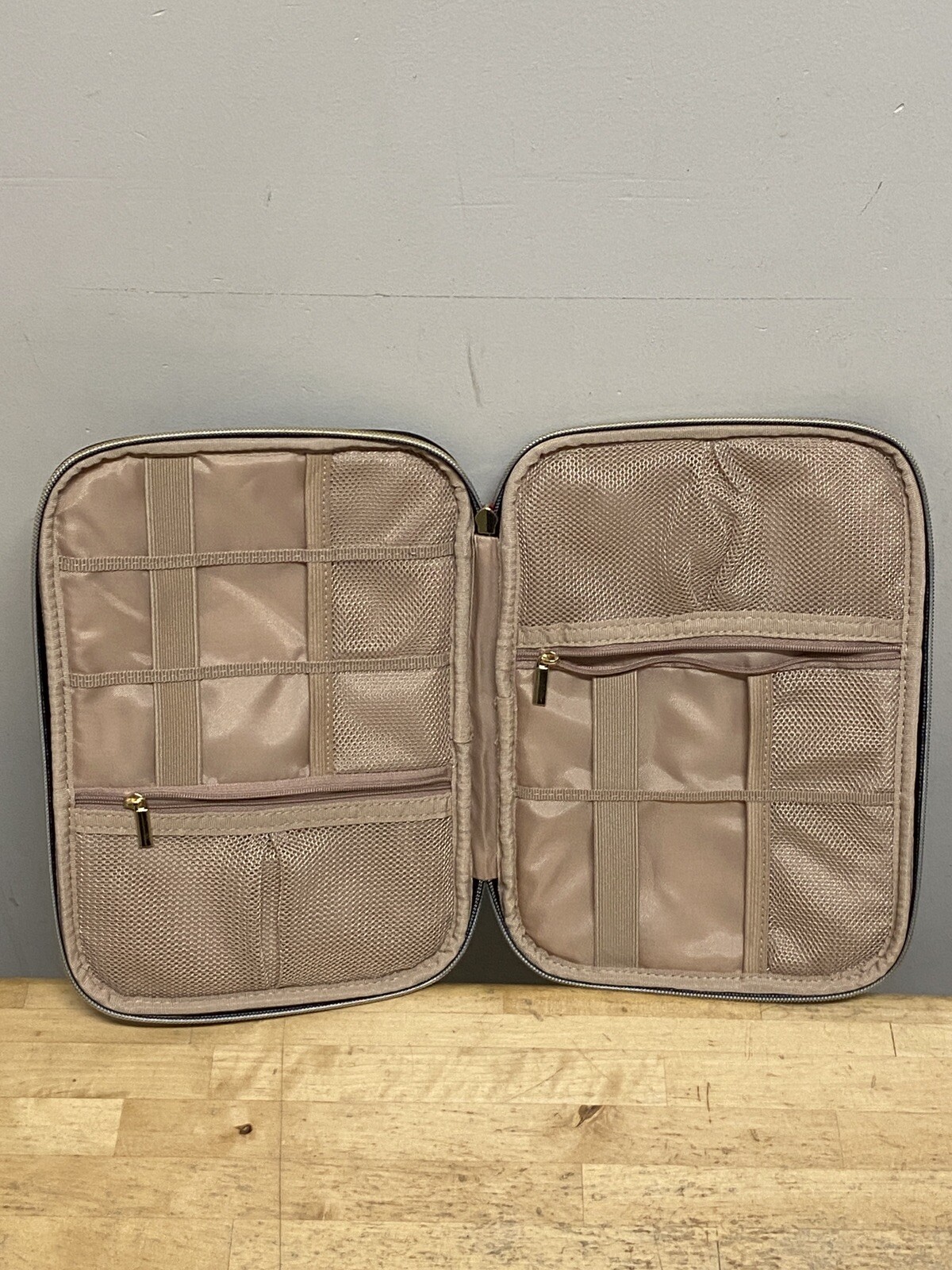 Black NISHEL Travel Jewelry Organizer with Folio Sections-image