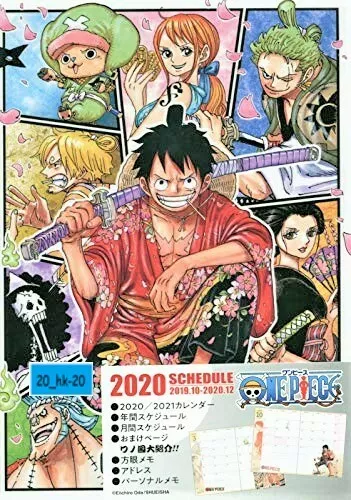 Calendário One Piece 2021