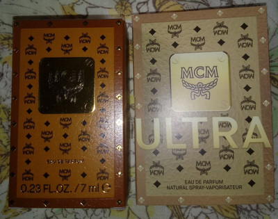MCM Eau De Parfum - 0.23 OZ. And MCM Ultra Eau De Parfum Natural Spray 0.05 OZ.