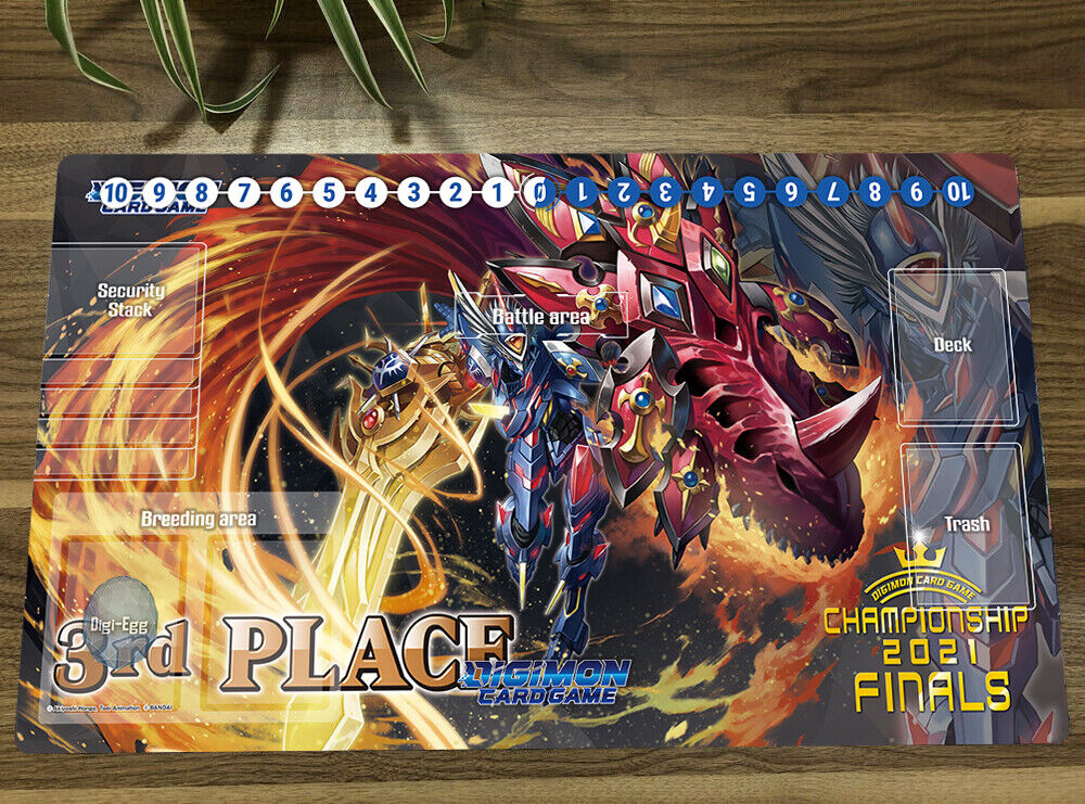 Anime Digimon Playmat Final Championships DTCG TCG CCG Mat Trading Card Game Mat