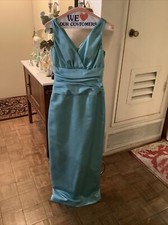 Prom Dress Special Occasion Wedding Guest evening Gown by David  s Bridal size 4