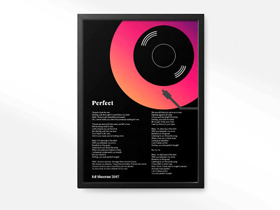 Individueller Vinyl Text Musik Druck, Valentinstag Geschenk, personalisierte Schallplatte Kunst,